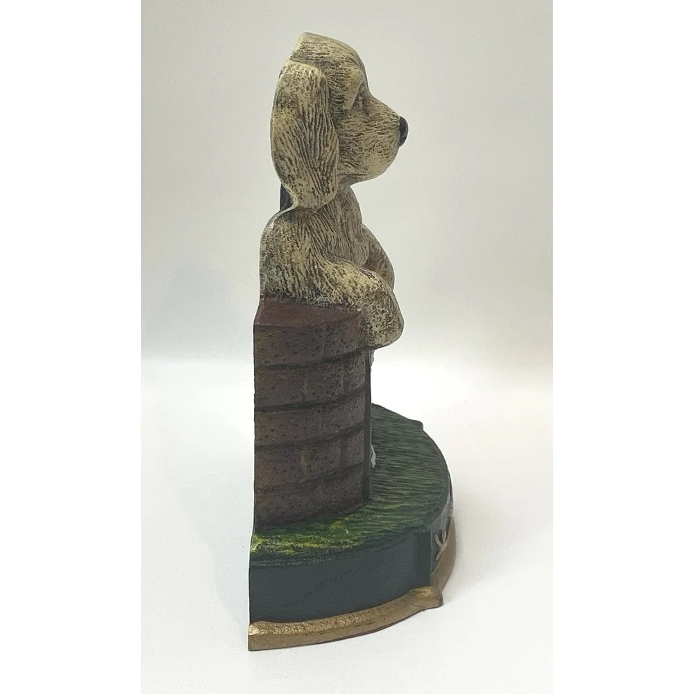 Upper Deck Ltd Golden‎ Retriever Puppy Dog Doorstop Cast Iron 9